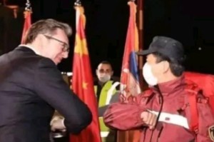 塞尔维亚总统亲自迎接中国医疗队，展现疫情下的温暖拥抱