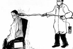 疫情理发漫画（疫情理发漫画图片）