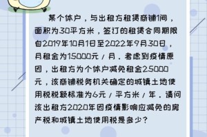 2020疫情减免政策通知（2020疫情减免政策通知文件）