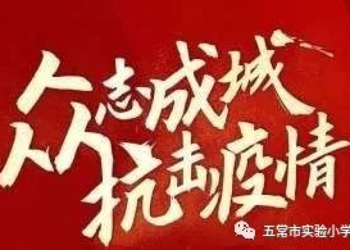 中国抗疫之路，团结一心，共克时艰