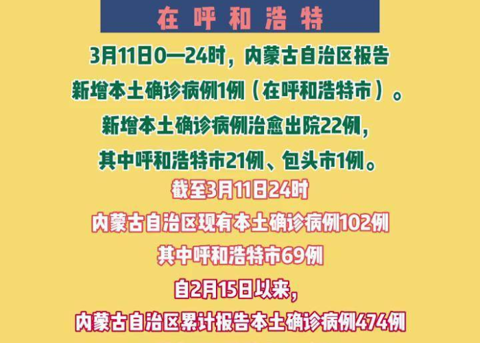 12月呼和浩特疫情最新规定汇总