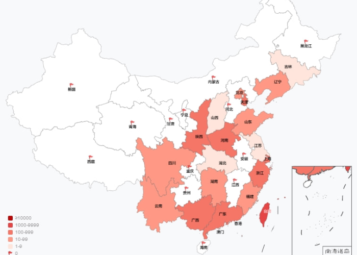 2020年疫情最严重的十大城市