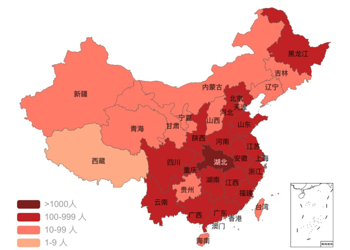 疫情地图颜色与疫情级别的动态展示，科学预警与公众认知的桥梁