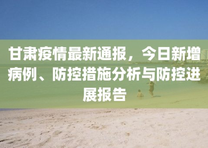 甘肃疫情最新动态，新增病例数据全面解析与防控措施进展