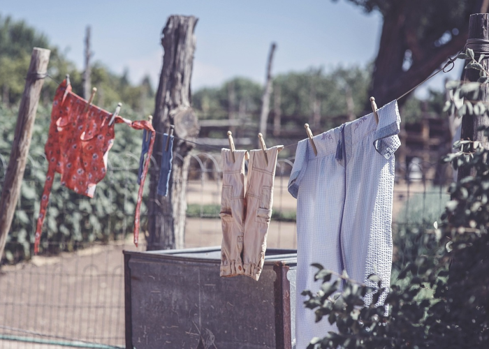 疫区返乡回到家