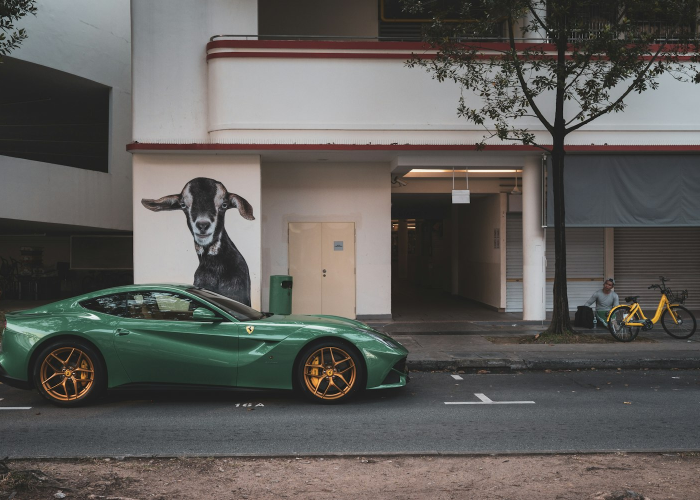 黄色法拉利多少钱:法拉利黄颜色